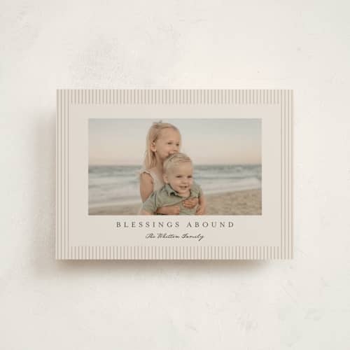 This is a eggnog christmas postcards with standard by Jessica Williams called softfall printing on signature in postcard