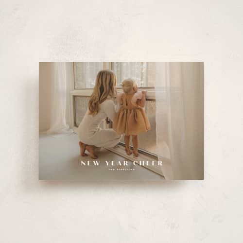 This is a snow christmas postcards with standard by chocomocacino called cruffino printing on signature in postcard