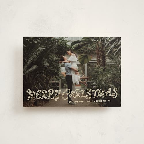 This is a butter christmas postcards with standard by Everett Paper Goods called sugar cookie printing on signature in postcard