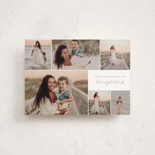 This is a toffee valentine postcards with standard by Kelly Schmidt called serene surround printing on signature in postcard