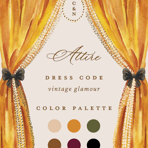 This is a golden enclosure cards with foil pressed by Claudia Orengo called tuileries printing on signature in mini