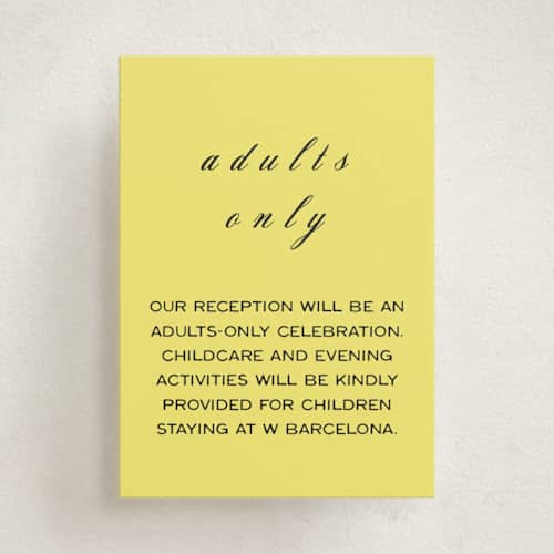 This is a lemon enclosure cards with standard by Ani Somi called in lights printing on signature in mini