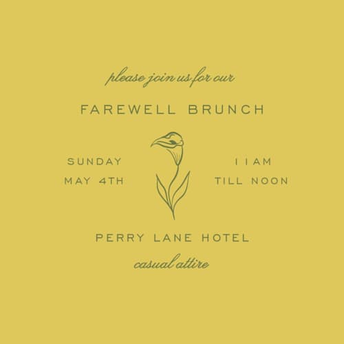 This is a island citrus enclosure cards with standard by Ani Somi called calia printing on signature in mini