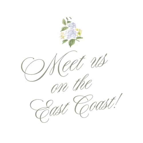 This is a sky enclosure cards with standard by Everett Paper Goods called ocean point printing on signature in mini