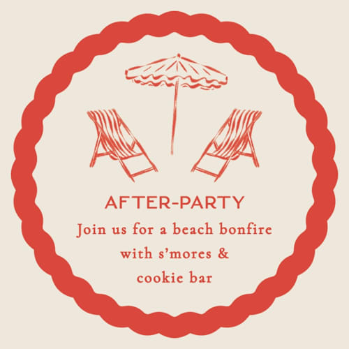 This is a lobster enclosure cards with standard by Jackie Crawford called kitty hawk printing on signature in mini
