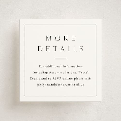 This is a cotton enclosure cards with standard by Stacey Meacham called warm affection printing on signature in mini