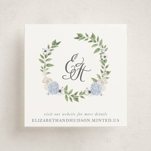 This is a periwinkle enclosure cards with standard by Design Lotus called sweethearts printing on signature in mini