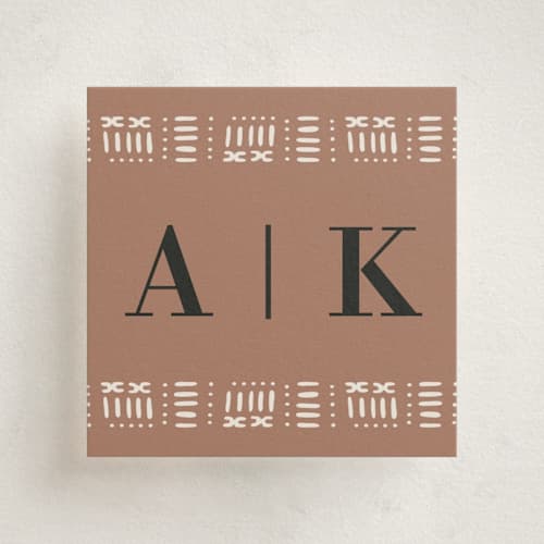This is a ivory enclosure cards with standard by Oma N. Ramkhelawan called amari printing on signature in mini