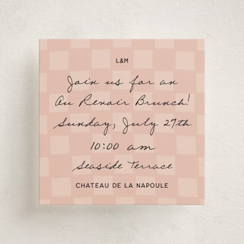 This is a blush enclosure cards with standard by Ani Somi called ballpoint suite printing on signature in mini