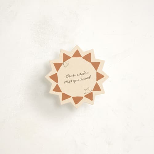 This is a sun insert cards with standard by Pati Cascino called alento printing on signature in mini