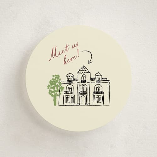 This is a champagne enclosure cards with standard by Helena Vitto called vintage lovers printing on signature in mini