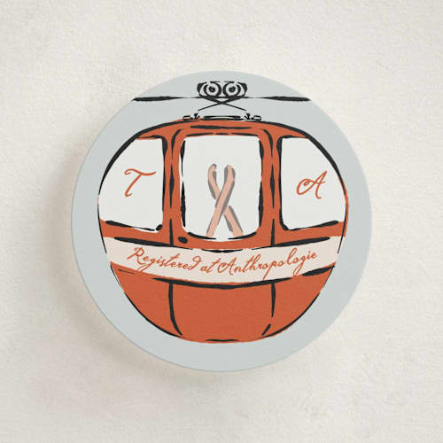 This is a aspen enclosure cards with standard by Claudia Orengo called apres ski printing on signature in mini