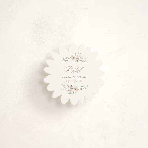 This is a spring mist insert cards with standard by Erin L. Wilson called meadow printing on signature in mini