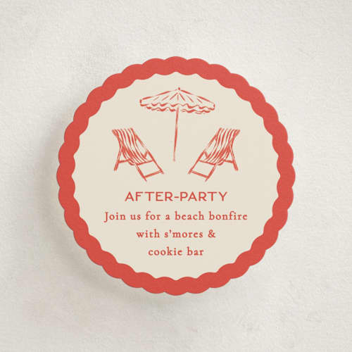 This is a lobster enclosure cards with standard by Jackie Crawford called kitty hawk printing on signature in mini