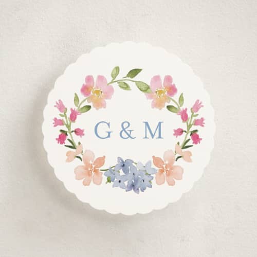 This is a meadow enclosure cards with standard by Petra Kern called everlasting romance printing on signature in mini