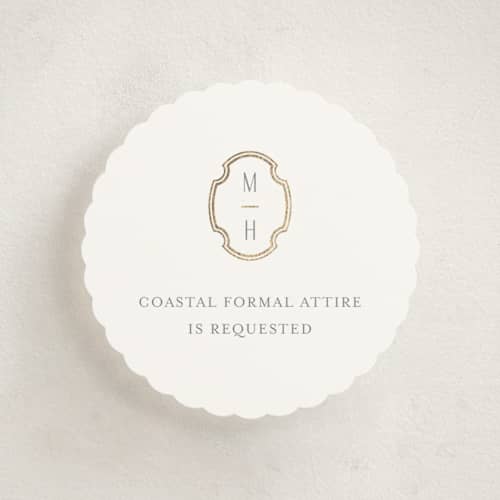 This is a fog enclosure cards with foil pressed by Ashlee Townsend called monatuk printing on signature in mini