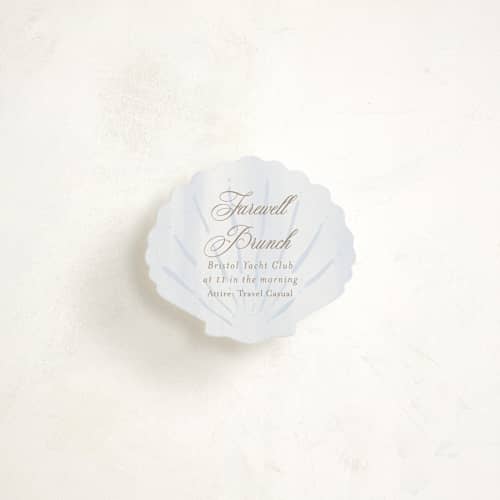 This is a sky insert cards with standard by Jennifer Wick called bristol printing on signature in mini