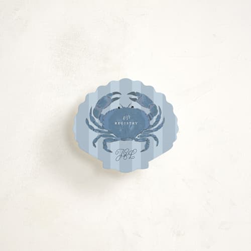 This is a azure insert cards with standard by Corinne Malesic called amalfi vibes printing on signature in mini