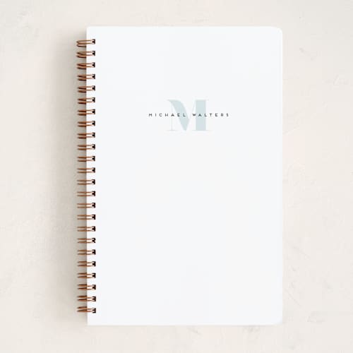 This is a marine journals with standard by Creo Study called strong initial printing on premium cover stock in notebook