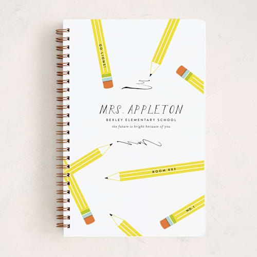 This is a banana journals with standard by Oscar and Emma - Karly Depew called appreciation printing on premium cover stock in notebook