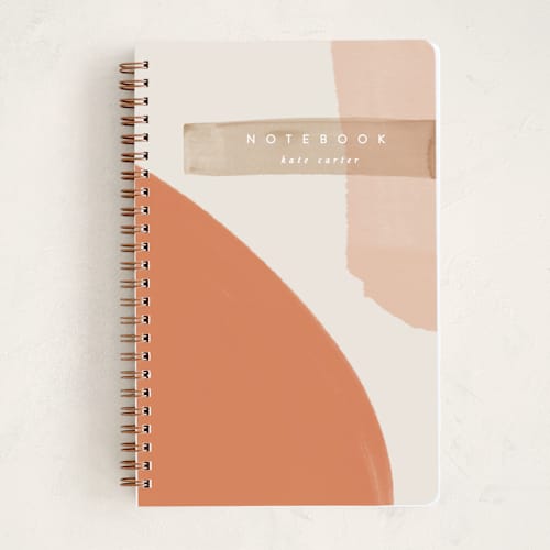This is a tangerine journals with standard by Creo Study called moody sunset printing on premium cover stock in notebook