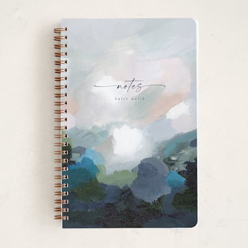 This is a bahama journals with standard by Nicole Walsh called light seeker printing on premium cover stock in notebook