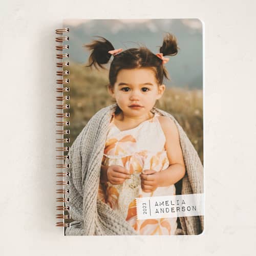This is a chalk journals with standard by Jessica Williams called taped up printing on premium cover stock in notebook