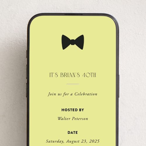 This is a lemon online birthday invitations by Laura Hamm called southern charm printing on digital paper in standard