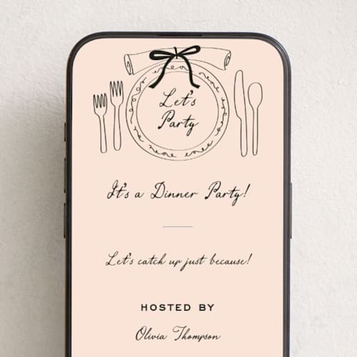 This is a petal online invitations by Jennifer Lew called just because printing on digital paper in standard