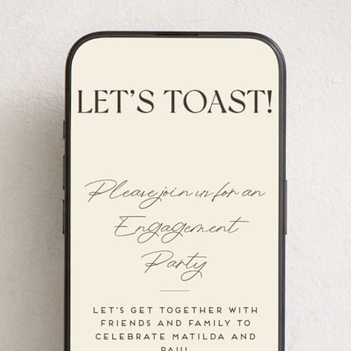 This is a almond online invitations by Morgan Kendall called champagne printing on digital paper in standard