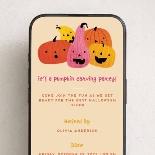 This is a cake online invitations by Claudia Orengo called fun faces printing on digital paper in standard