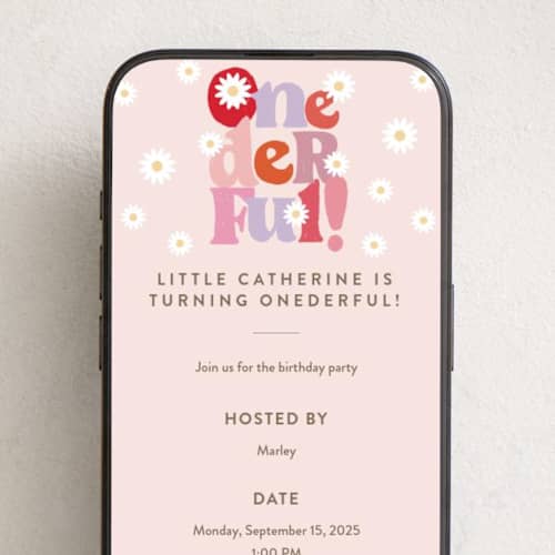 This is a petal online birthday invitations by chocomocacino called lei printing on digital paper in standard