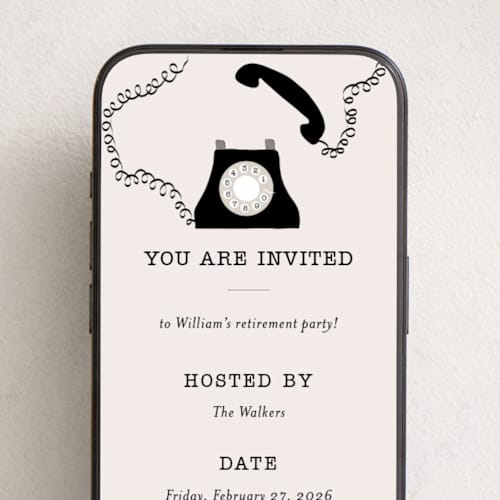 This is a newspaper online invitations by Maja Cunningham called old school printing on digital paper in standard