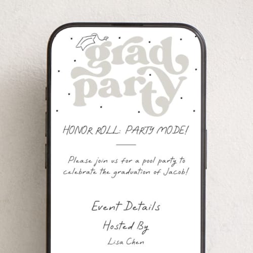 This is a ink online invitations by Tamara Hilje called marker printing on digital paper in standard
