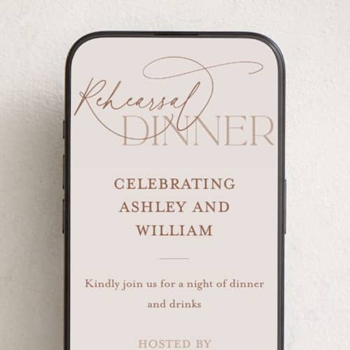 This is a clay online invitations by Nicole Barreto called typographical printing on digital paper in standard