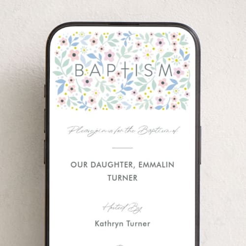 This is a candy online invitations by Karidy Walker called sweet blooms printing on digital paper in standard