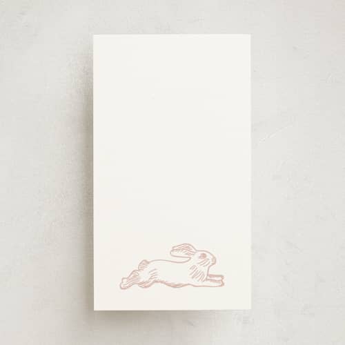 This is a petal small cards with standard by Zani van Zyl called flying bunny printing on signature in 4.25x5.5