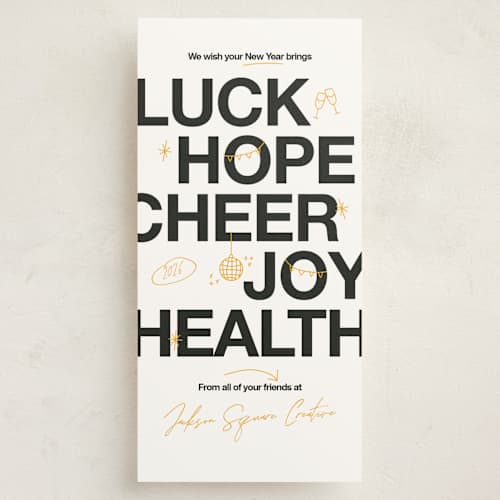 This is a tuxedo holiday photo cards with standard by Owl and Toad called holiday scribbles printing on signature in tall