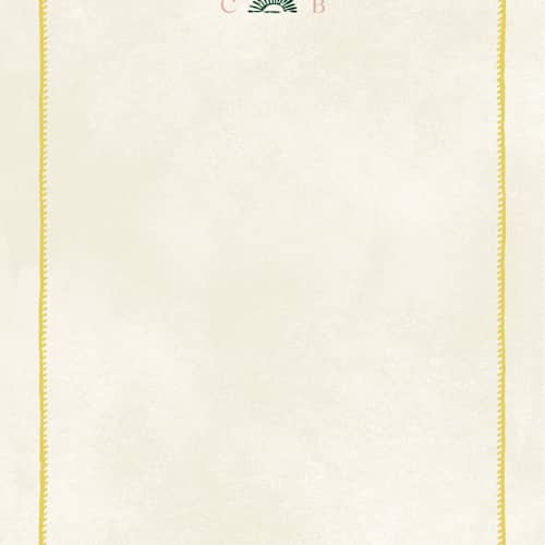 This is a island citrus personalized stationery thank you cards with standard by Pixel and Hank called coastal drift printing on signature in 4.25x5.5