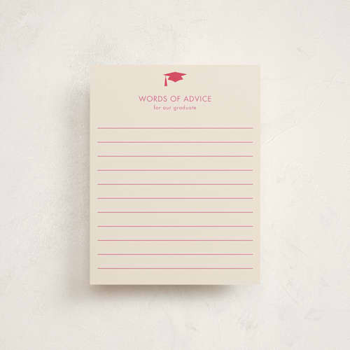 This is a multi graduation insert cards with standard by Megan Cash called confetti drop printing on signature in standard