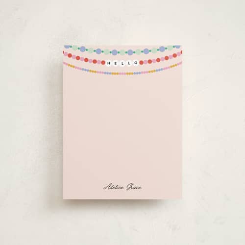 This is a dreamer kids thank you cards notes with standard by Pixel and Hank called note era printing on signature in standard
