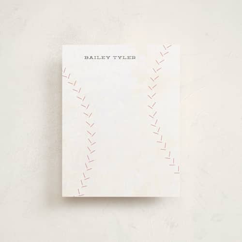 This is a fire engine kids thank you cards notes with standard by Jennifer Thomke called curveball printing on signature in standard