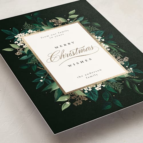 This is a emerald met with foil pressed by Susan Moyal called emerald vines printing on signature in standard