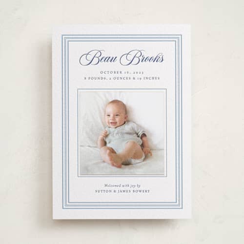 This is a robin's egg new with letterpress by Alston Foster called little darling printing on white cotton in photo_mount