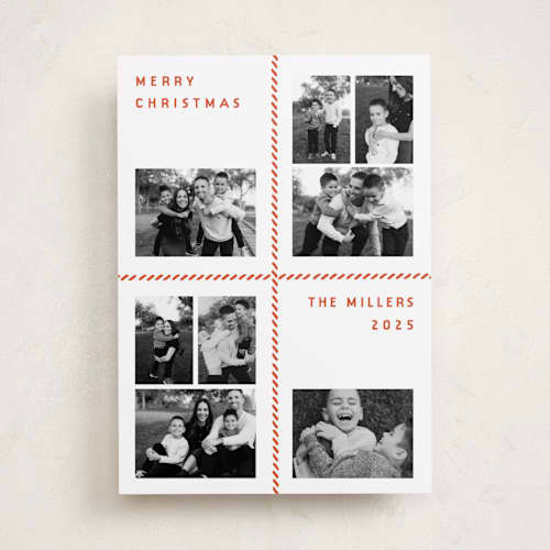 This is a spice photo christmas cards with standard by Sumak Studio called like a gift printing on recycled smooth signature in standard