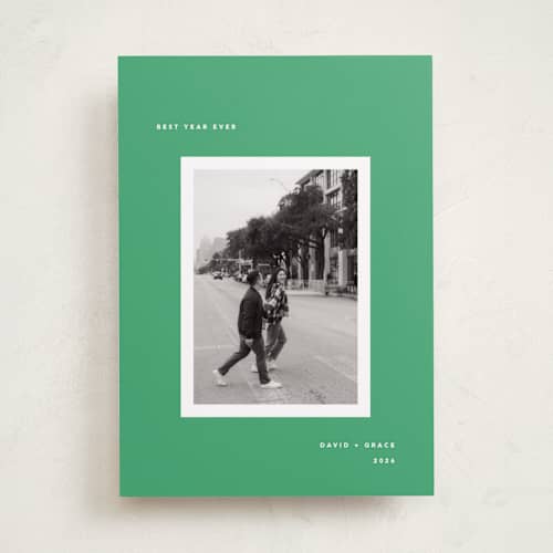 This is a elf shoes photo christmas cards with standard by Brandy Folse called bright greetings printing on recycled smooth signature in standard
