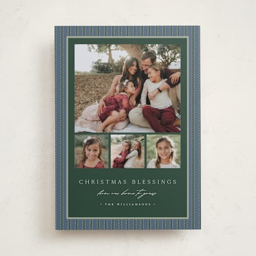 This is a juniper photo christmas cards with standard by Amy Kross called reynolds printing on recycled smooth signature in standard