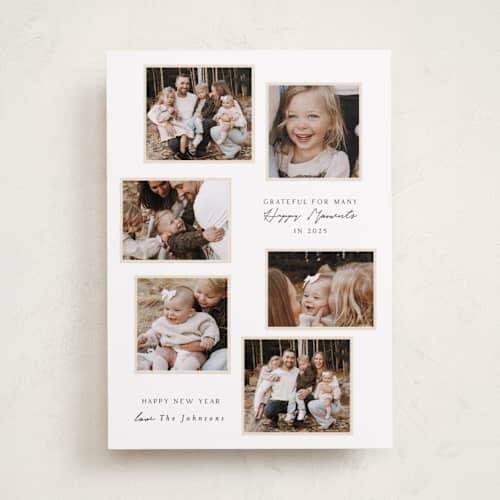 This is a snow photo christmas cards with standard by Rebecca Durflinger called gallery printing on recycled smooth signature in standard