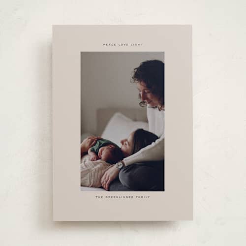 This is a zebra hanukkah cards with standard by Kamala Nahas called minimal hanukkah printing on recycled smooth signature in standard