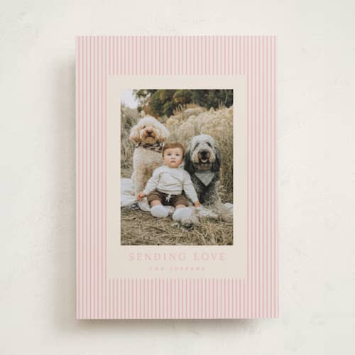 This is a peony valentines day with standard by Kristie Kern called the prep printing on recycled smooth signature in standard